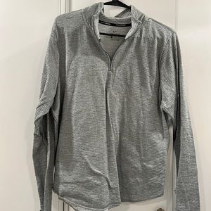Gray Nike quarter zip